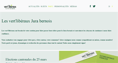 Desktop Screenshot of jurabernois.vertliberaux.ch